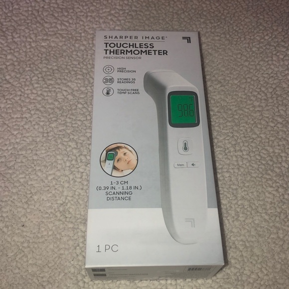 SHARPER IMAGE TOUCH LESS THERMOMETER 🌡